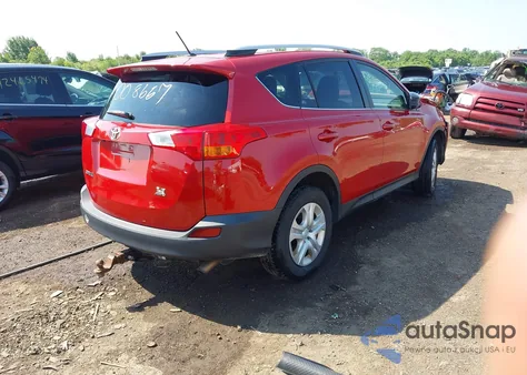 2014 Toyota Rav4 Le из США, поврежденный, VIN JTMBFREV4EJ008667
